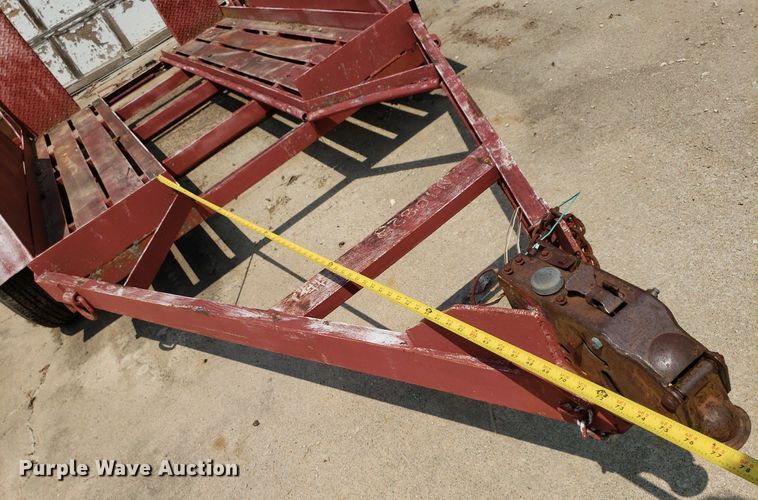 image for item DP7989 1990 JFW  equipment trailer