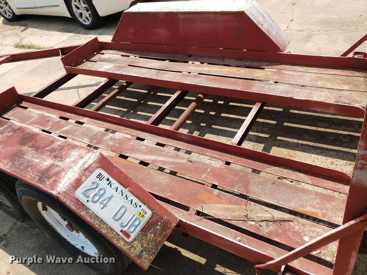 image for item DP7989 1990 JFW  equipment trailer