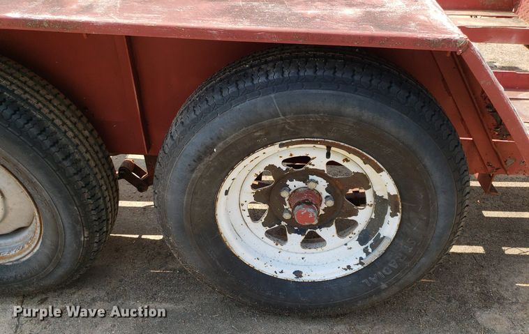 image for item DP7989 1990 JFW  equipment trailer