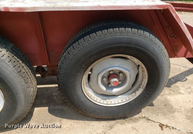 image for item DP7989 1990 JFW  equipment trailer