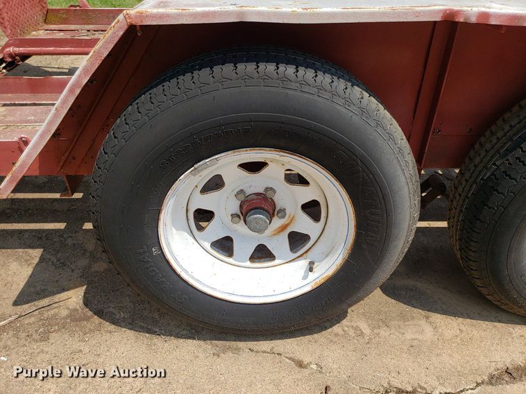 image for item DP7989 1990 JFW  equipment trailer