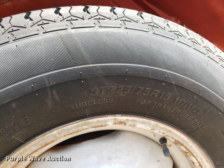 image for item DP7989 1990 JFW  equipment trailer