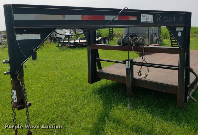 image for item DP8065 2005 Circle D  equipment trailer