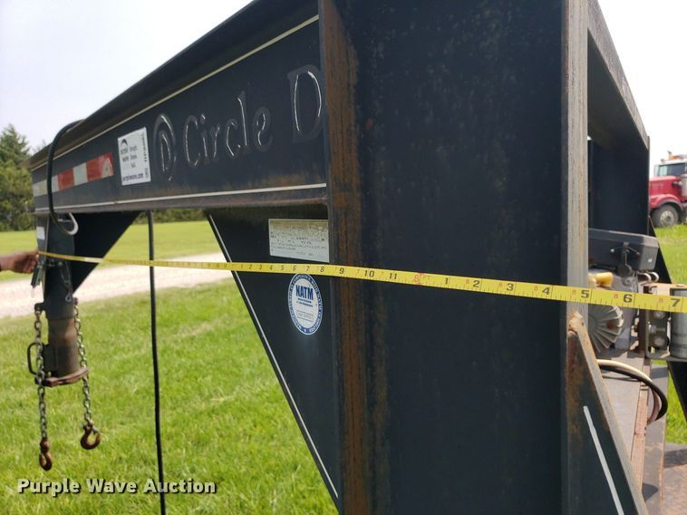 image for item DP8065 2005 Circle D  equipment trailer