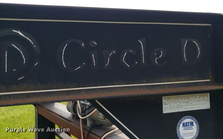 image for item DP8065 2005 Circle D  equipment trailer