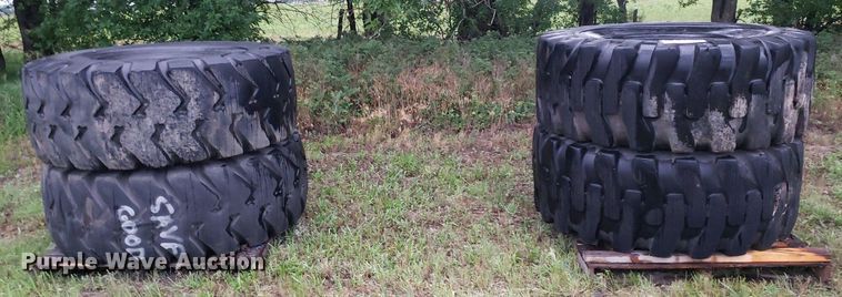 image for item DP8079 (4) 23.5-25 tires