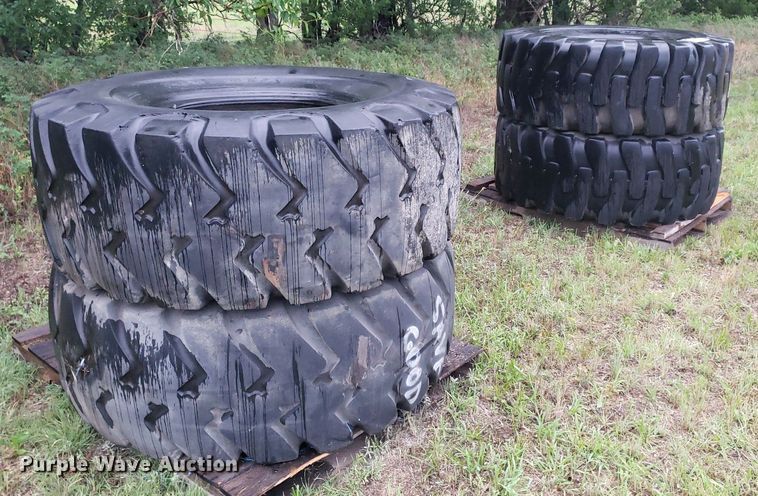 image for item DP8079 (4) 23.5-25 tires