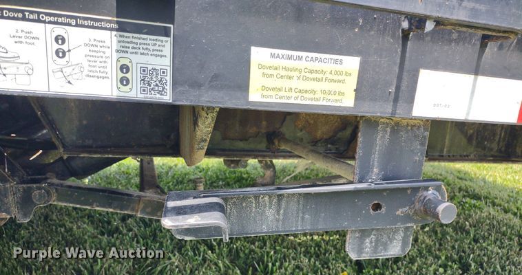 image for item DQ1755 2017 Load Trail  equipment trailer