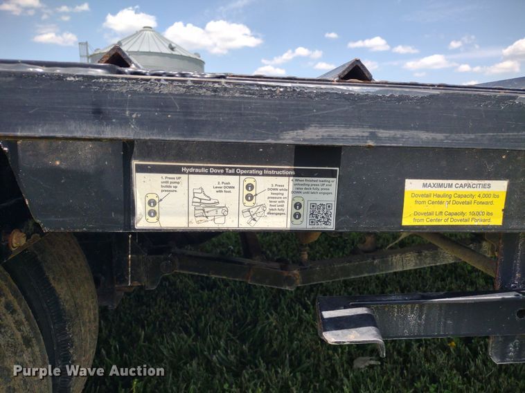 image for item DQ1755 2017 Load Trail  equipment trailer