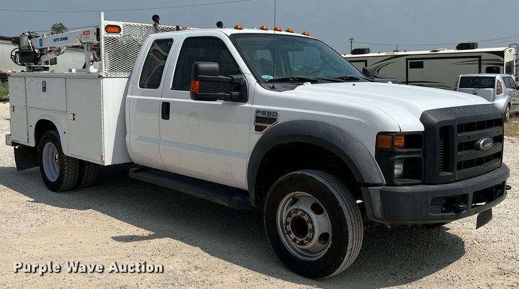 image for item DQ2110 2010 Ford F550  SuperCab utility / service truck