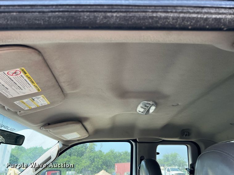 image for item DQ2110 2010 Ford F550  SuperCab utility / service truck