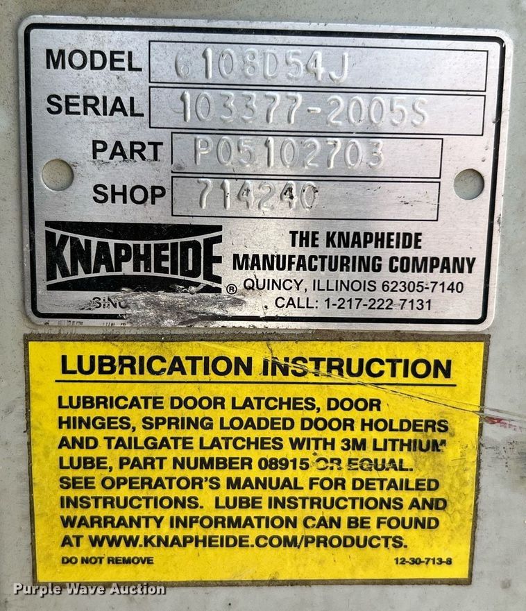 image for item DQ2111 2006 Ford F350 Super Duty  SuperCab utility / service truck