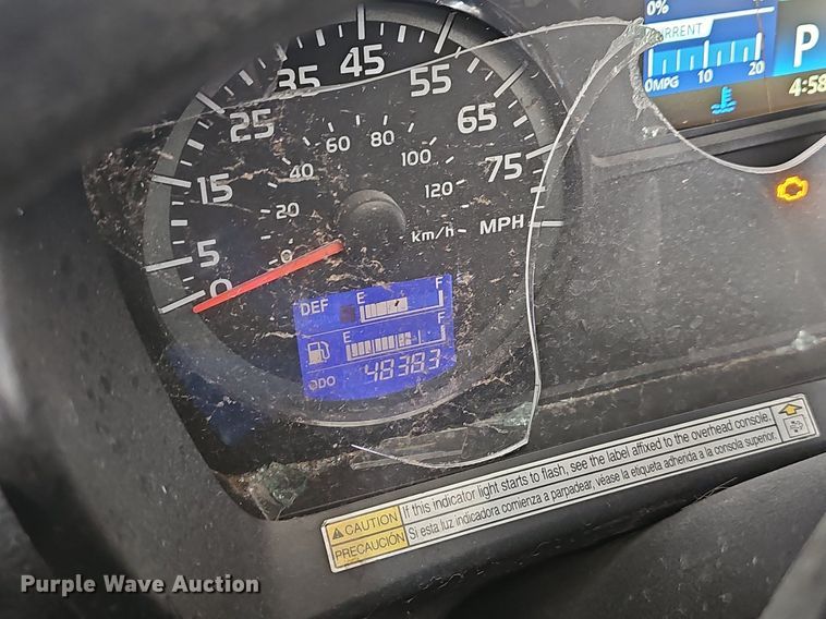 image for item DR3383 2020 Hino 268  truck cab and chassis