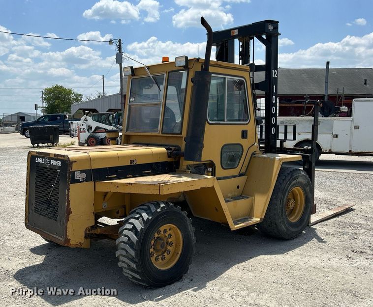 image for item DR4701 Eagle Picher R80  forklift
