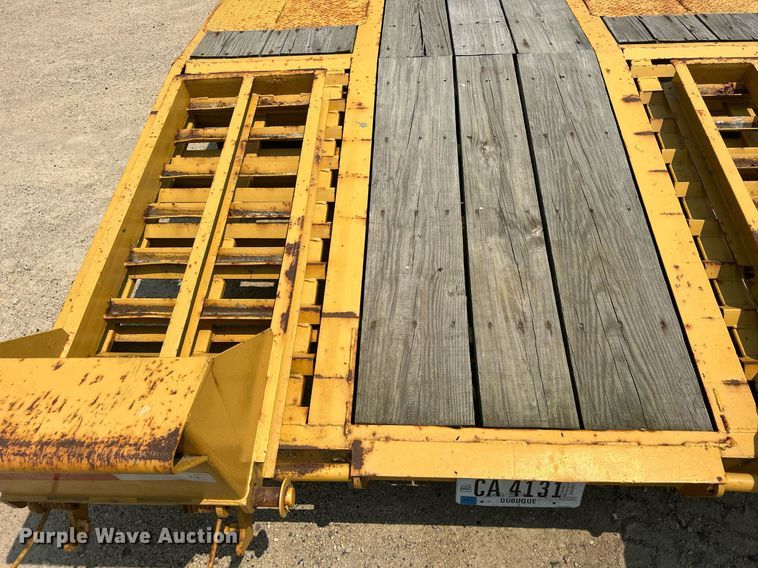 image for item DR4712 1992 Interstate 19X8TA  equipment trailer