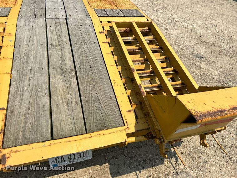 image for item DR4712 1992 Interstate 19X8TA  equipment trailer
