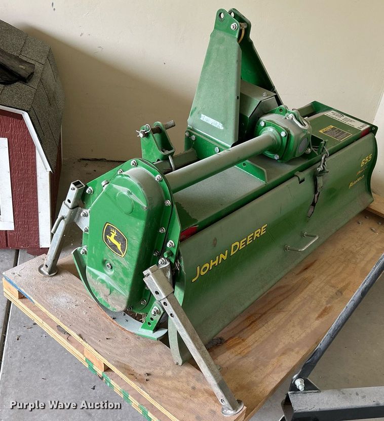 image for item DR4724 John Deere 655  tiller