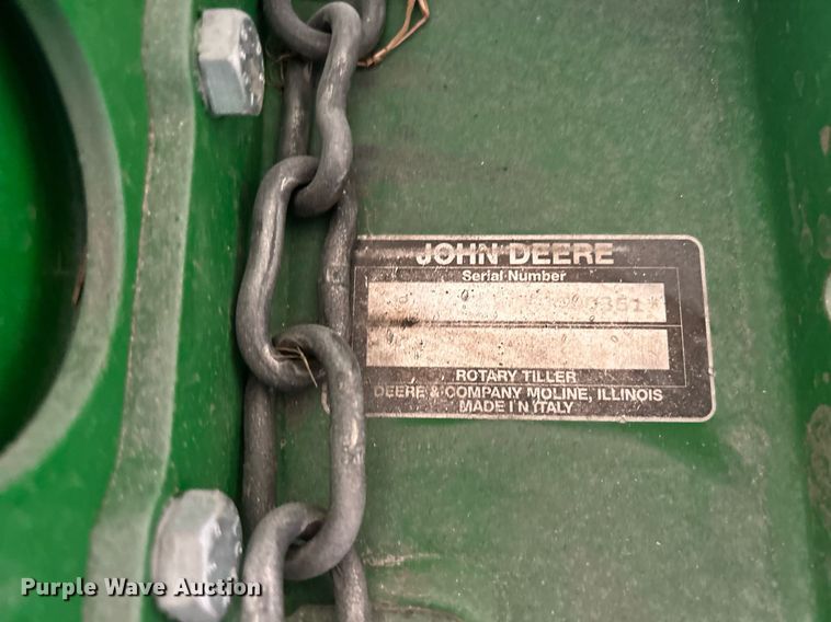 image for item DR4724 John Deere 655  tiller