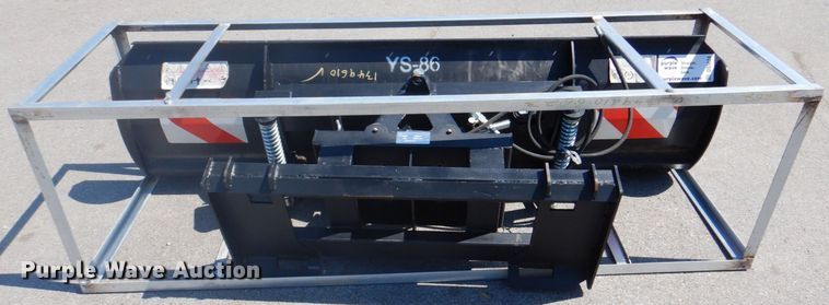 image for item DS5624 2023 Snow Bucket 003-17-56-001  skid steer snow pusher