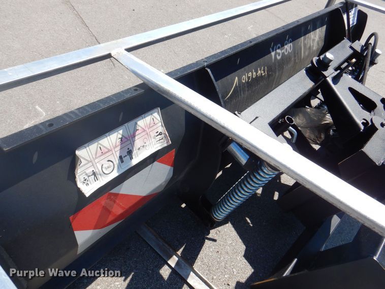 image for item DS5624 2023 Snow Bucket 003-17-56-001  skid steer snow pusher