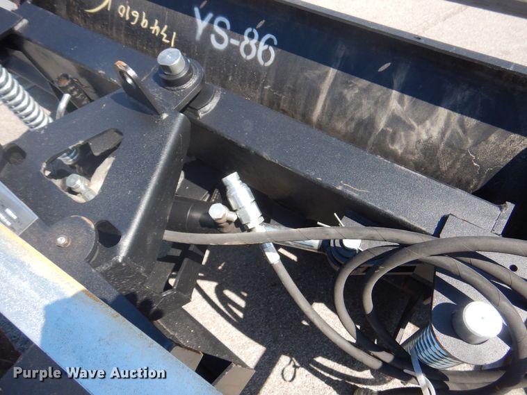 image for item DS5624 2023 Snow Bucket 003-17-56-001  skid steer snow pusher