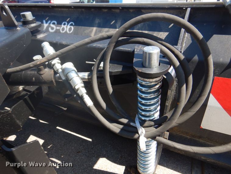 image for item DS5624 2023 Snow Bucket 003-17-56-001  skid steer snow pusher