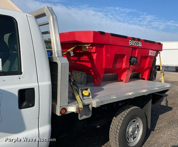 image for item DS8752 2012 Ford F350 Super Duty XL  flatbed pickup truck