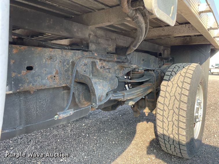 image for item DS8752 2012 Ford F350 Super Duty XL  flatbed pickup truck