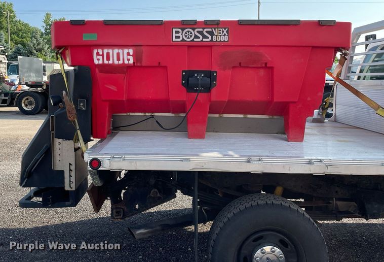 image for item DS8752 2012 Ford F350 Super Duty XL  flatbed pickup truck