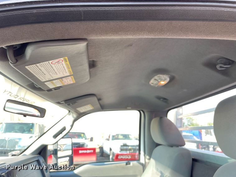 image for item DS8752 2012 Ford F350 Super Duty XL  flatbed pickup truck