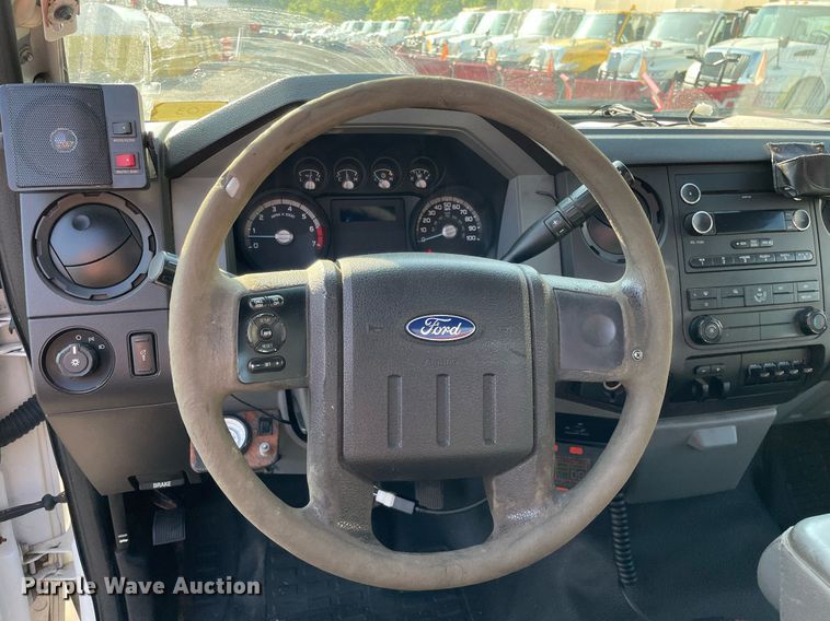 image for item DS8752 2012 Ford F350 Super Duty XL  flatbed pickup truck