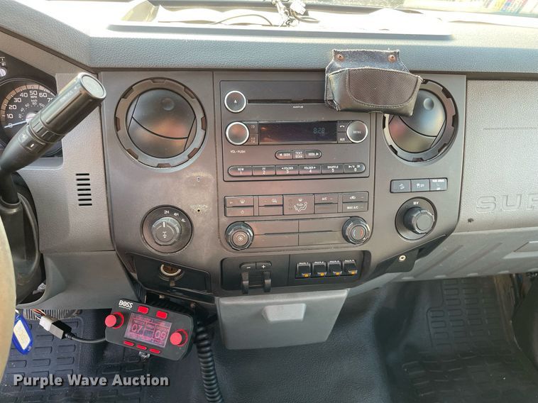 image for item DS8752 2012 Ford F350 Super Duty XL  flatbed pickup truck