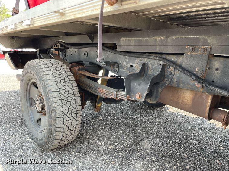 image for item DS8756 2012 Ford F350 Super Duty XL  flatbed pickup truck