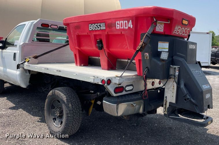 image for item DS8756 2012 Ford F350 Super Duty XL  flatbed pickup truck