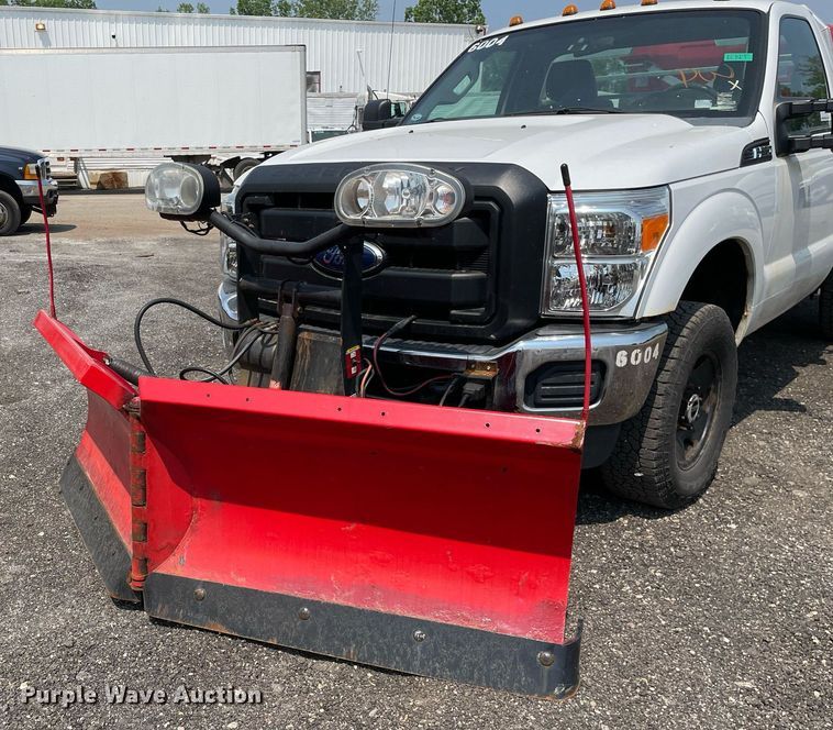 image for item DS8756 2012 Ford F350 Super Duty XL  flatbed pickup truck