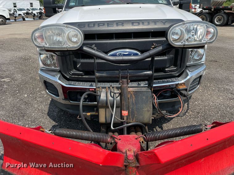 image for item DS8756 2012 Ford F350 Super Duty XL  flatbed pickup truck