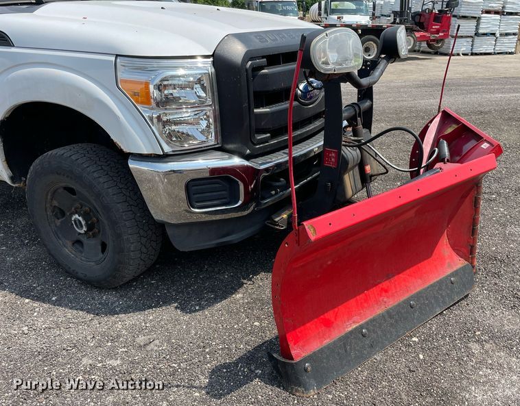 image for item DS8756 2012 Ford F350 Super Duty XL  flatbed pickup truck