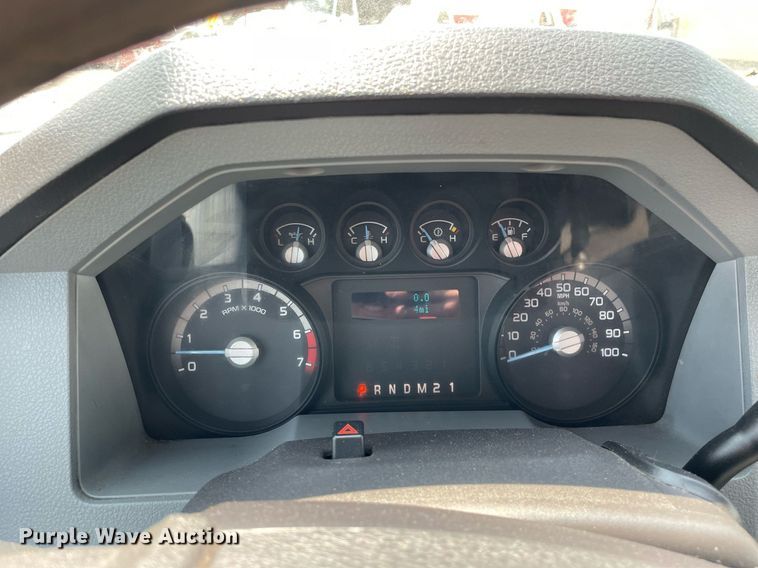 image for item DS8756 2012 Ford F350 Super Duty XL  flatbed pickup truck