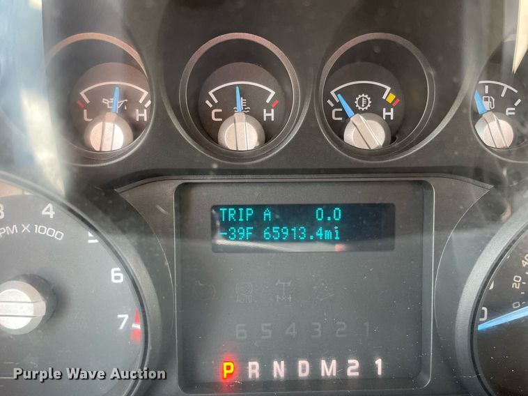 image for item DS8756 2012 Ford F350 Super Duty XL  flatbed pickup truck