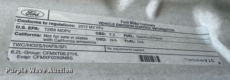 image for item DS8756 2012 Ford F350 Super Duty XL  flatbed pickup truck