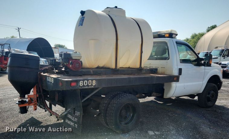 image for item DS8761 2011 Ford F350 Super Duty XL  flatbed pickup truck