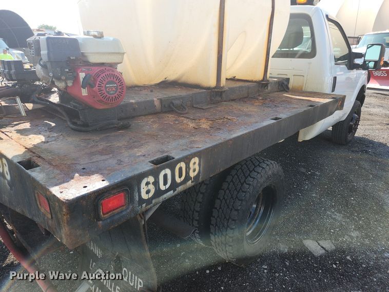 image for item DS8761 2011 Ford F350 Super Duty XL  flatbed pickup truck