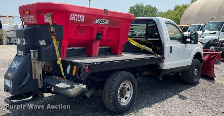 image for item DS8762 2012 Ford F350 Super Duty XL  flatbed pickup truck