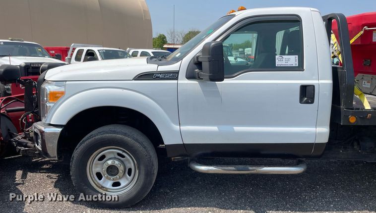 image for item DS8762 2012 Ford F350 Super Duty XL  flatbed pickup truck