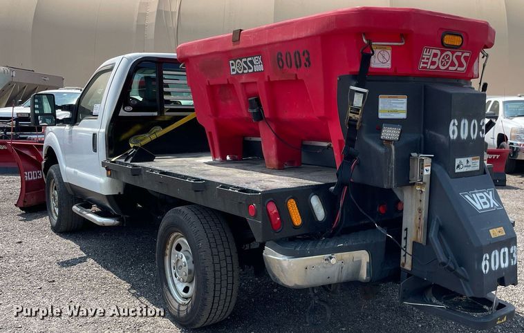 image for item DS8762 2012 Ford F350 Super Duty XL  flatbed pickup truck