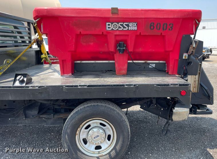 image for item DS8762 2012 Ford F350 Super Duty XL  flatbed pickup truck