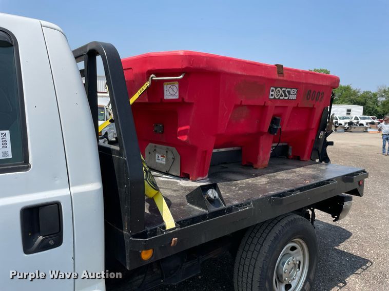 image for item DS8762 2012 Ford F350 Super Duty XL  flatbed pickup truck