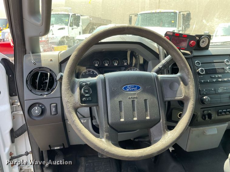 image for item DS8762 2012 Ford F350 Super Duty XL  flatbed pickup truck