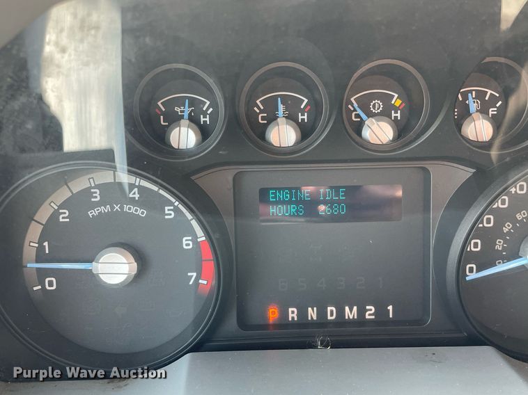 image for item DS8762 2012 Ford F350 Super Duty XL  flatbed pickup truck