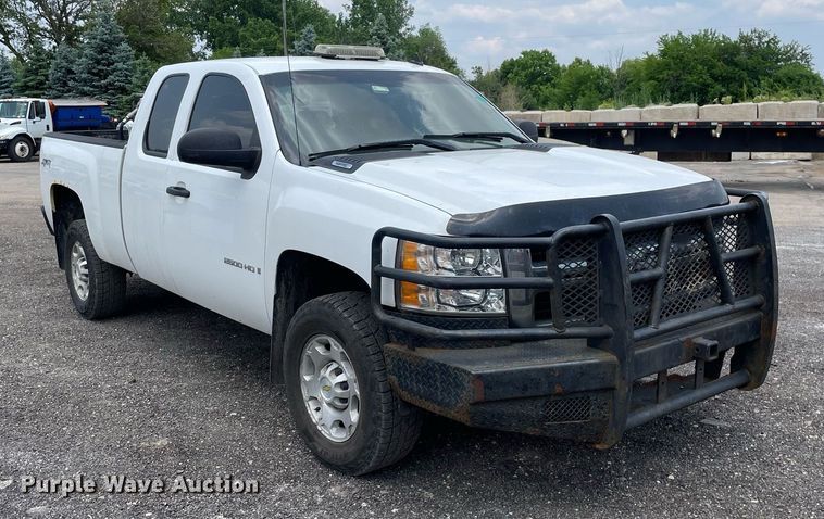 image for item DS8793 2008 Chevrolet 2500HD  Ext. Cab pickup truck